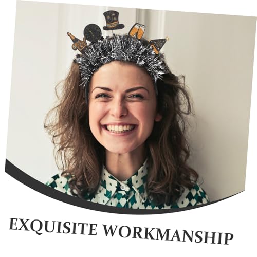Serre-tête Nouvel An anti-douceur pour coiffure de soirée réussie - 3
