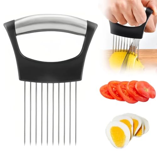 Onion Holder for Slicing, Lemon Slicer Onion Cutter for Slicing, ...