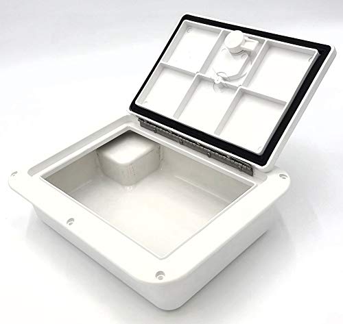 DPI Marine Glove Box in Polar White (Bright White) 9\"x12\" DPG912PW-Tub