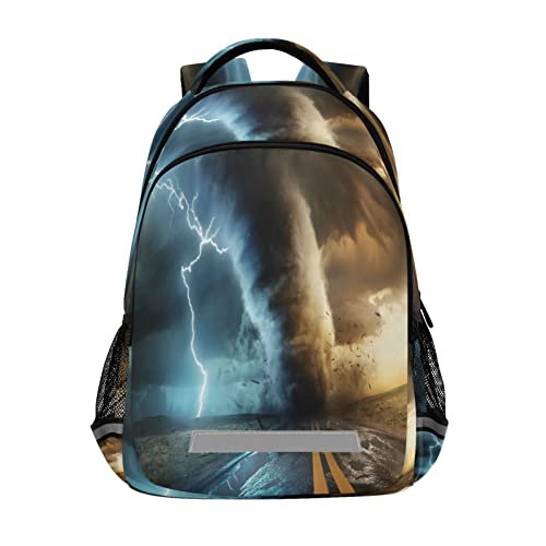 Powerful Tornado Backpack for Girls Kids Boys School Bookbags,Student Laptop Backpack Carrying Bag Casual Lightweight Travel Sports Day Packs