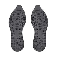 GULELAYAR Anti-Slip Rubber Shoe Repair Materials, Full Sole Replacement, Black, 11.8x4.53 in, 0.2 in