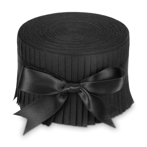 40 Pcs Jelly Roll Fabric, 100% Cotton Precut Strips for Quilting, Crafting, and Sewing, 2.5