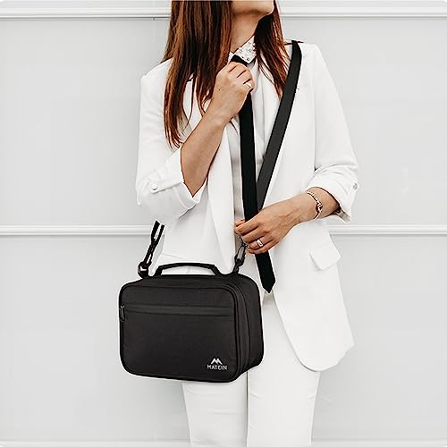 MATEIN Smell Proof Bag, Odor Proof Bags Stash Box Container with Combination Lock, Travel Storage Case with Detachable Shoulder Strap, Odorless Storage Bag Gifts for Men & Women - Image 8