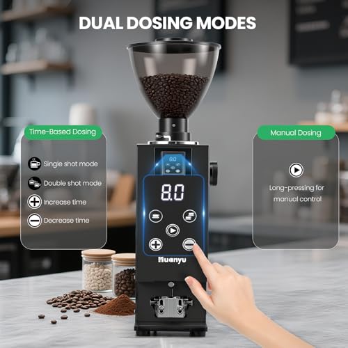 Huanyu 64mm Grinder with Auto Tamper