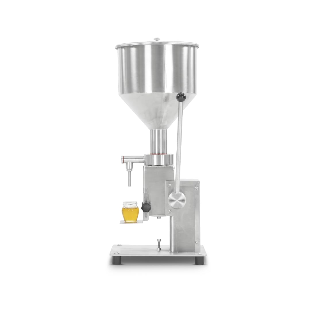 Honigabfüllmaschine mit Handhebel aus Edelstahl zum abfüllen von Honig Sirup Flüssigkeiten Lebensmittel Abfüllen Abfüllmaschine