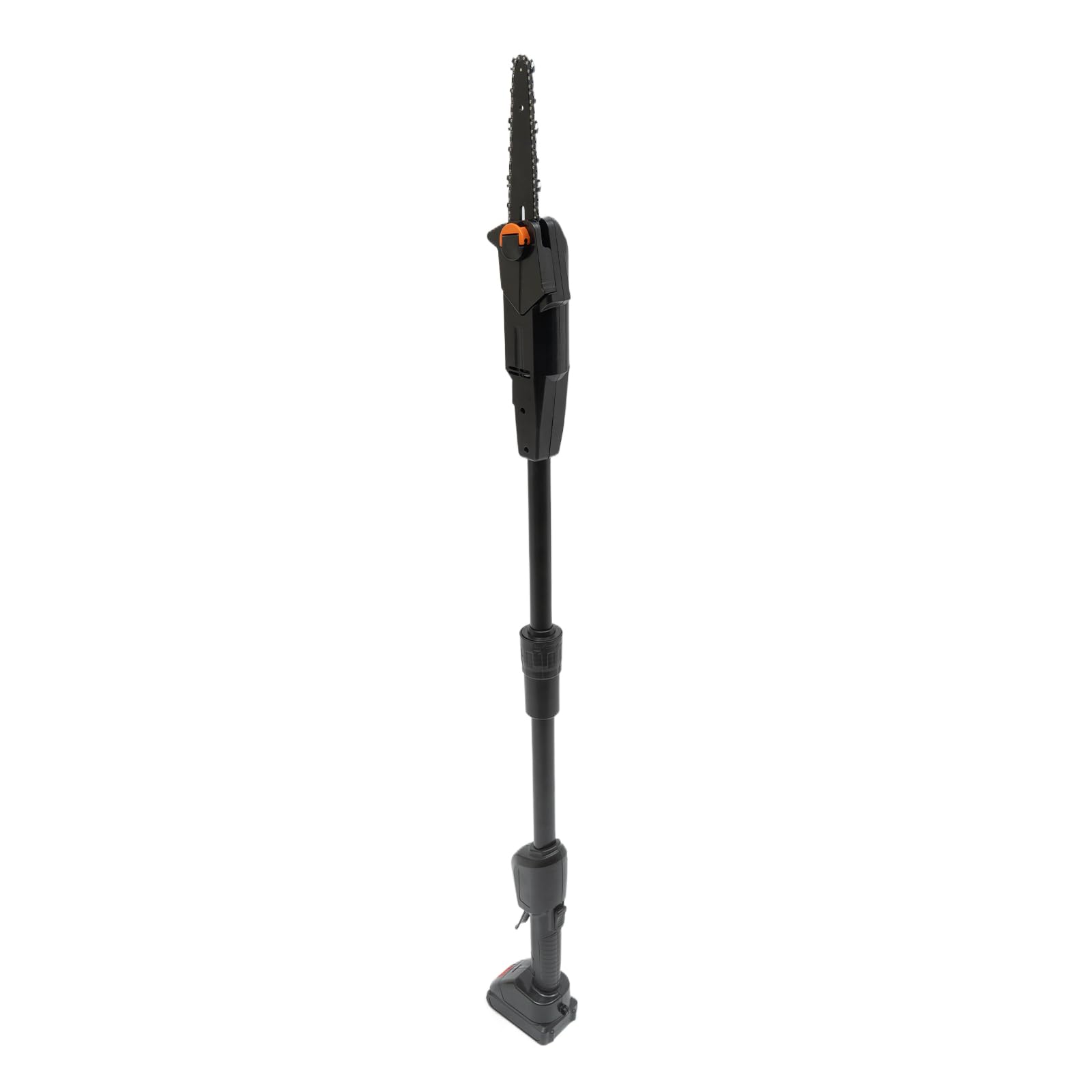 3-in-1 Cordless Pole Saw, High Branch Saw Handheld Electric Extension Pole Chainsaw, Garden Branch Chainsaw Cutter with 1500mAh Battery and Charger for Tree Trimming and Hedge Cutting