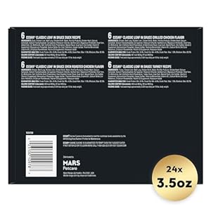 CESAR Adult Wet Dog Food Classic Loaf in Sauce Poultry Variety Pack,. Easy Peel Trays with Real Chicken, Turkey or Duck, 3.5 Ounce (Pack of 24)