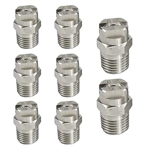 YWNYT 8 Stück Hochdruckreiniger Düse Edelstahl