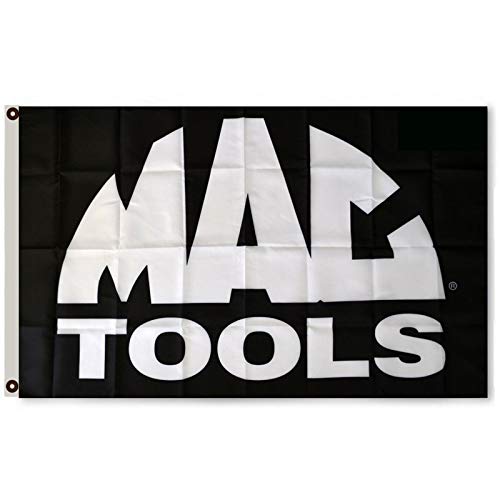 MAC Tools Flag Banner Black 3x5ft Man Cave Decor