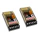 kesoto 2pcs Regolabile Alti/Bassi Divisore Frequenza Audio a 2 Vie Crossover Filtro Altoparlante Subwoofer