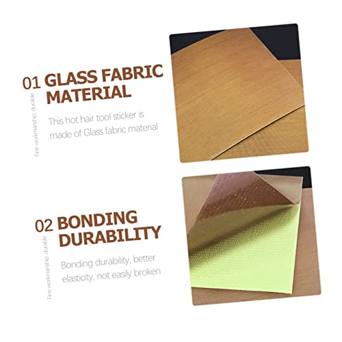 Adhesivos protectores para plancha de pelo 30 piezas miniatura 2