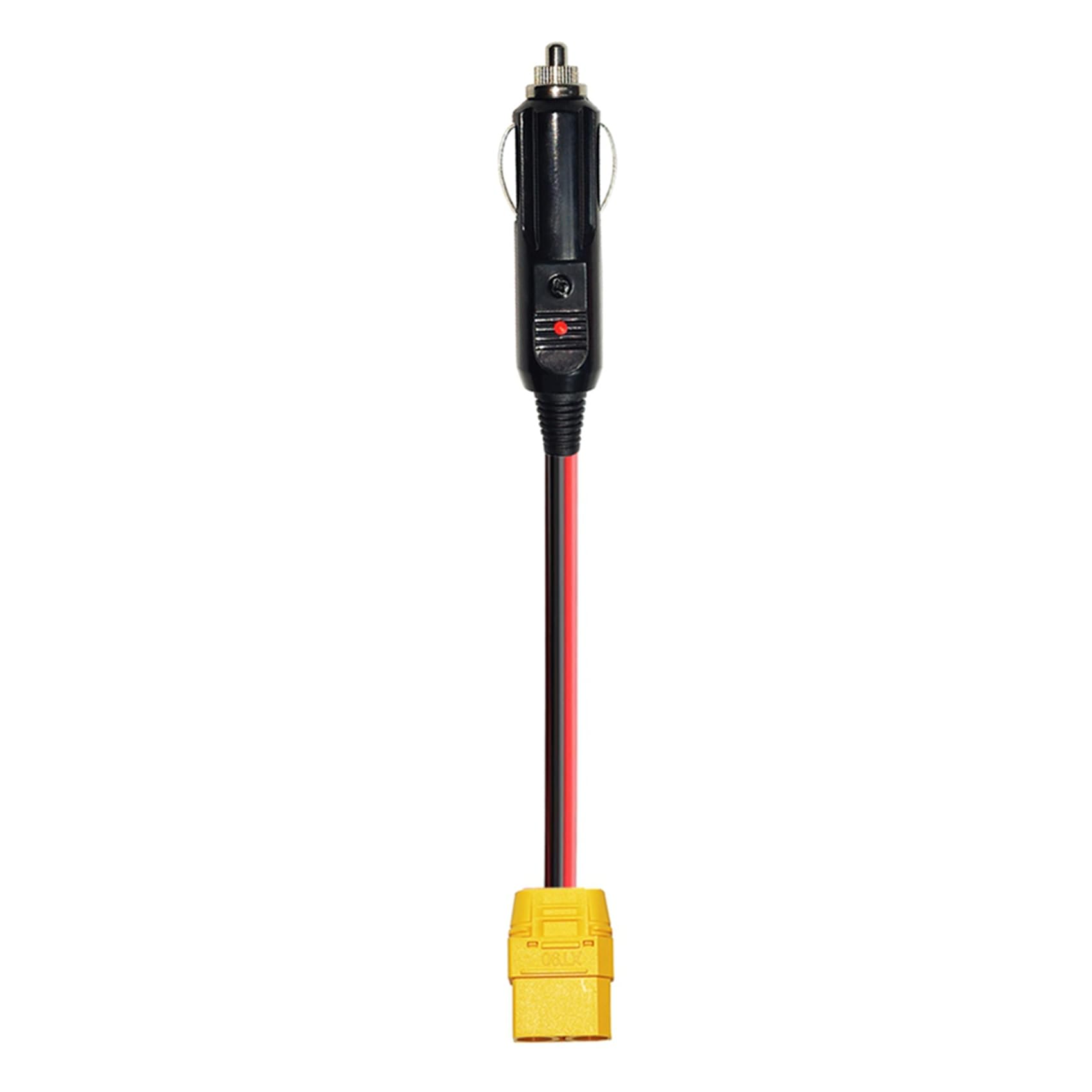 5 cavi di ricarica per accendisigari, XT90 femmina a presa accendisigari, per generatore solare, 14 AWG, 12 V