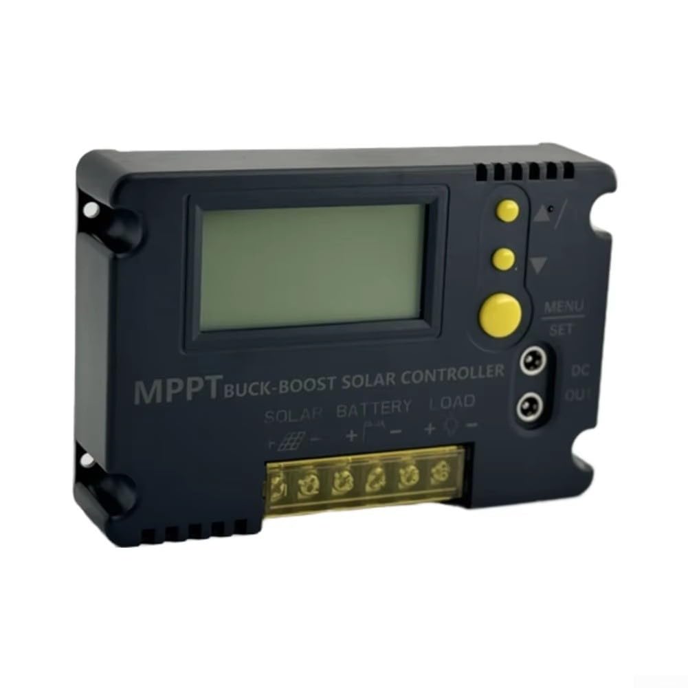 MPPT para regulador de carga solar, 10 A, automático, ABS, MPPT, regulador solar 10 A, para regulador de carga MPPT, regulador de carga MPPT, 10 A, para controlador solar, función de litio MPPT