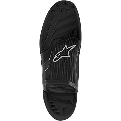 Semelle de rechange Alpinestars Tech-7 noire taille 44 pour équipement tout-terrain