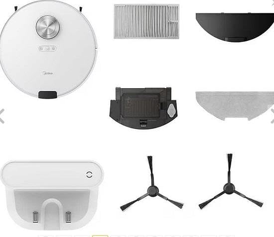 Midea M9 robot odkurzający biały (Midea Turcja gwarantowana)