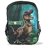 Mochila Dinossauro Rex Tam G Alças Ajustáveis Costas