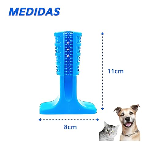 Brinquedo Mordedor e Escova de Dente para Cachorro de Pequeno Porte