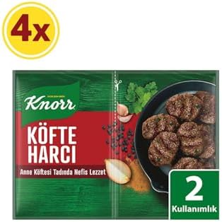 Knorr Köfte Harcı, Geleneksel Köfte Baharatı, 82 gr, 4 Paket - Görsel 2