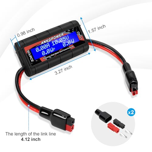 Ankg I8-L1KU-GO7L 150A Watt Meter Power Analyzer, High Precision Rc thumb #2