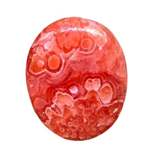 Rhodochrosite gemme cabochon ovale pour création haute joaillerie