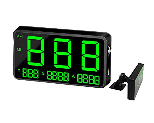kingneed Original Universal GPS Head Up Display Speedometer Odometer Car Digital Speed Display