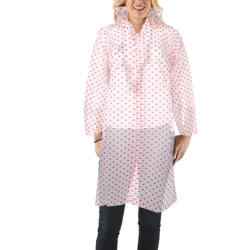 TENDYCOCO Rain Wear Waterproof Rain Coat Travel Rain Ponchos Rain Cape Portable Rain Ponchos Clear Poncho Portable