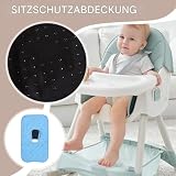 Generisch Potty Training Car Seat Protector, wodoodporna osłona na siedzenie dla niemowląt, szczelna podkładka do kabiny, wielokrotnego użytku, mata do ćwiczeń dla niemowląt, do użytku na zewnątrz, do