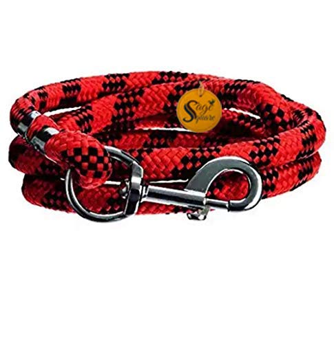 Sage Square Large Dogs Heavy Rope Leash with Hook (15 mm, Colour May Vary) (B07NS2843N) Amazon Price History, Amazon Price Tracker