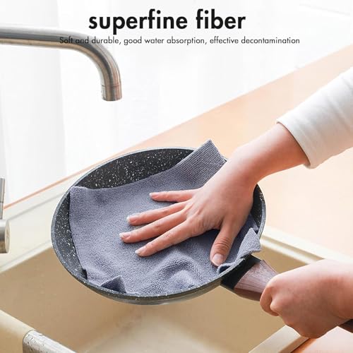 Image of Niwlix Microfiber Cleaning Cloth Roll Kitchen Towel Roll Reusable Kitchen Towel Micro Fiber Cloth for Car Cleaning Clothes Kitchen Cloth for Cleaning | 20 Pack