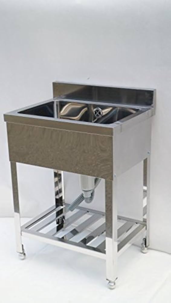 1槽シンク 600x450x800(+90) ① 1槽シンク 600x450x800(+90) ① 楽天市場】業務用 シンク 1槽式 600