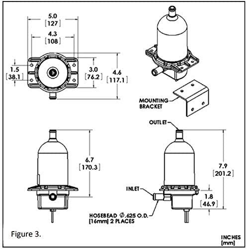 Thunder Parts ***Original*** Hotstart Tps101Gt10-000 Engine Coolant Preheater | 1000 Watts 120V 8.4A | On: 100°F (38°C) – Off 120°F (49°C) | 1 Year Warranty! #TOP2