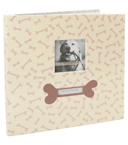 Image of MCS Expandable 10-Page Pet Scrapbook Album with Photo Opening Cover and 12 x 12 Inch Pages, 13.5 x 12.5 Inch, Dog