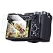 Produktbild llano Displayschutz für Sony Alpha A6600, A6100, A6400, A6000, A6300, A5000, NEX-7, NEX-6, NEX-5 Zubehör, [2er-Pack], 0,3 mm, 9H Härte gehärtetes Glas, Reinigungsset