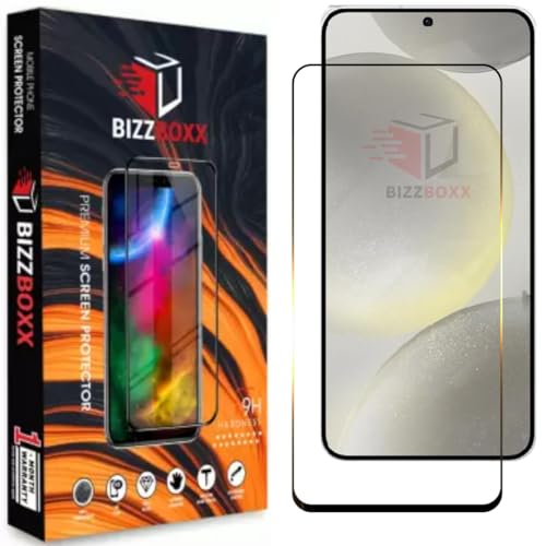 Image of Premium Screen Protector | Compatible With Samsung Galaxy S24 Plus 5G | Fingerprint Enabled | Anti Static | Edge to Edge | 9H Hardness | With Easy Installation Kit (Pack of 1)