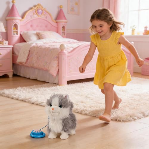 Chien électrique qui marche peluche interactive à piles pour enfant - 2