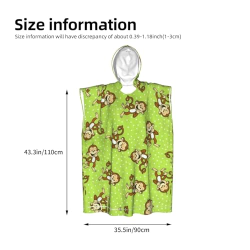 Poncho surf microfibre pour se changer facilement sur la plage