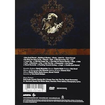 Sarah McLachlan: Mirrorball