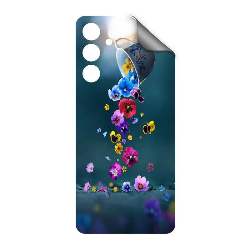 Image of FCS Printed Designer Vinyl Mobile Back Skin Sticker for Motorola Moto G Play (2024) | Protects Against Dust, Precision-Fit, Vinyl, Bubble-Free Installation- (New-2)