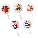 15Stück Haken für Weihnachten Klebehaken Handtuchhaken Selbstklebend Wandhaken Selbstklebende Häkchen Haken Selbstklebende Kleiderhaken Schlüsselhaken Klebehaken zum Aufhängen Tragfähigkeit 1kg (15)