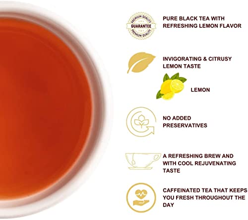 Té negro sabor limón 25 saquitos miniatura 7