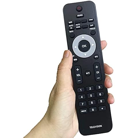 Replacement Remote Control for Philips HDTV 42PFP5332D 47PFL6704D/F7 47PFL7422D/37 50PFL3807/F7 TV Cover