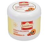 RINGELBLUMEN SALBE mit Sanddorn-Öl | 250 ml | Calendula Creme für trockene...