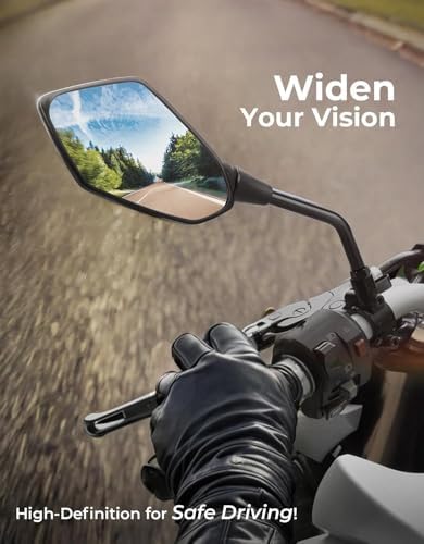looshiother Motorcycle Mirrors for Yamaha XMAX300 - 5