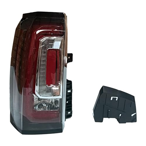 PartsFlow Fits 2015-2020 GMC Yukon/Yukon XL Right RH Passenger Side Tail Light Brake Lamp w/Bulb GM2800268