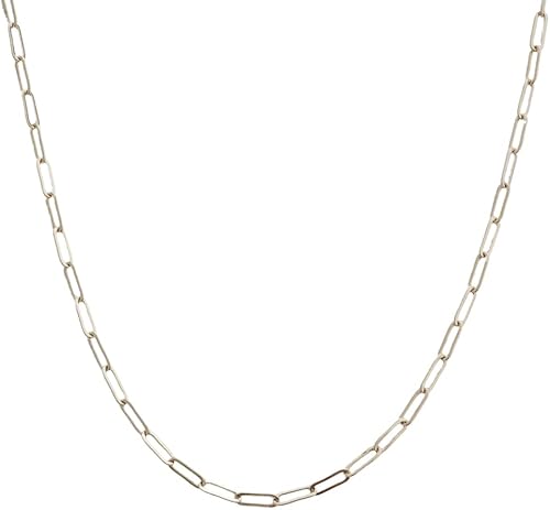 Honeycat Piper - Collar de cadena de clip delicado en oro, oro rosa o plata Joyería minimalista y delicada