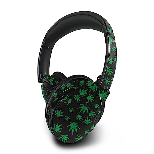Image of MightySkins Skin Compatible with Bose QuietComfort 45 Headphones - Marijuana | Protective, Durable, and Unique Vinyl Decal wrap Cover | Easy to Apply, Remove, and Change Styles | Made in The USA