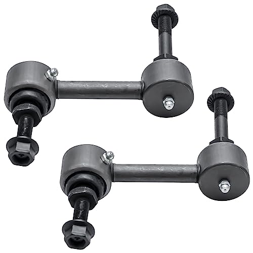 Image of Detroit Axle - 4pc Rear Shocks Kit for Ford 2009-2012 Escape, 2009-2011 Mazda Tribute Mercury Mariner, 2 Shock Absorbers Assembly 2 Sway Bar End Links 2010 Replacement