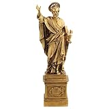  Holyart Statue Saint Pierre Bronze doré 30 cm