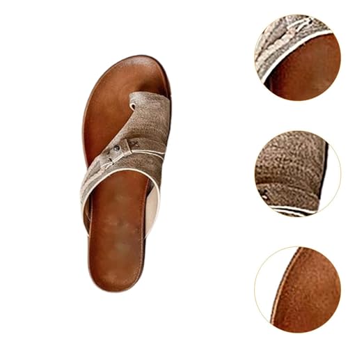 Women Flat Sandals Trendy Footwear Beach Sandals for Travel, Pool Party, Shower3