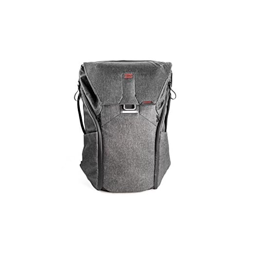 Peak Design Everyday Backpack Mochila Carbón Vegetal - Funda (Camera Backpack, Universal, Carbón Vegetal, Lienzo, Sintético, 40,6 cm (16"), 510 mm)